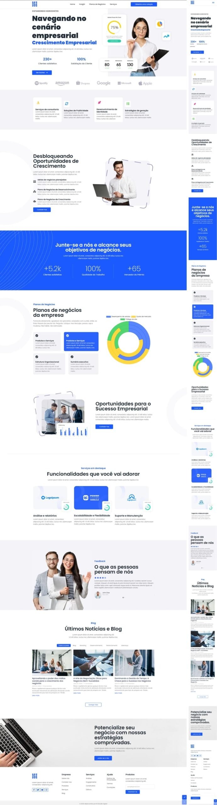 Site Express Plano Start - Negócios