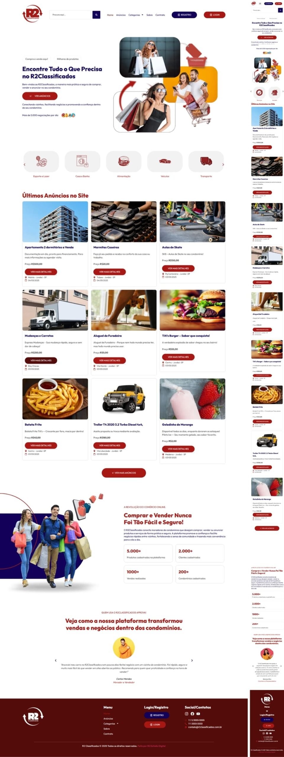 Site Express Marketplace Classificados